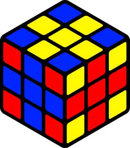 Узоры (пасьянсы) на кубике Рубика 3х3